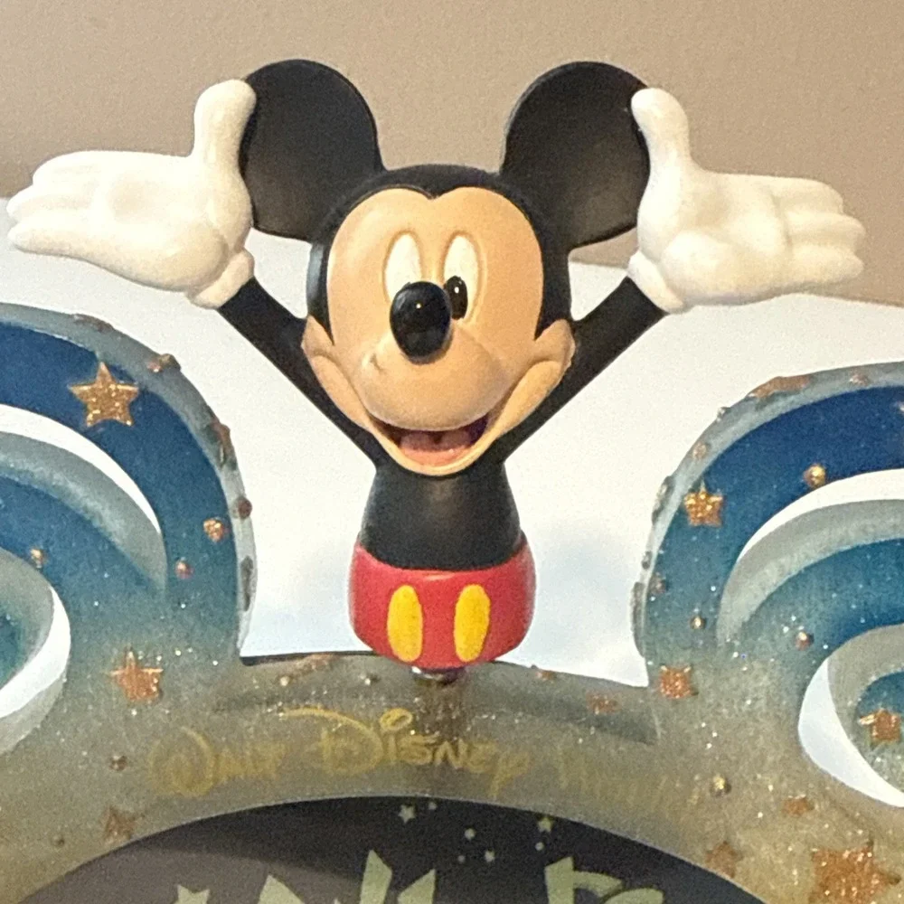 DISNEY Theme Parks Walt Disney World 2005 Photo Frame 4x6 MICKEY & Friends‎